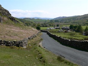 Most roads are narrow and winding, lined with drystone walls