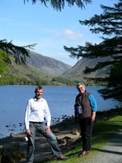 Val and Rob at Buttermere