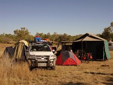 Campsite at Leycesters Rest