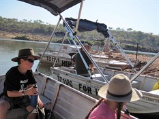 Electric boats, far better than a guided talkfest!