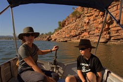 The boss/ coxswain