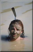 Kersten in the mud