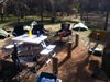 Camp setup at Congelin