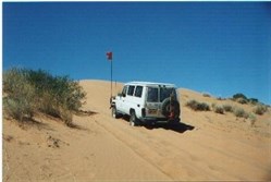 Climbing Big Red
