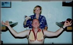 We left Birdsville 6/10/99 after a fairwell lunch at the pub and haircuts all round