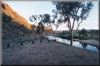 Camping spot which overlooks Boggy Hole