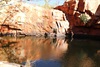 The magnificent pool at the Gorge end - reward for all our work (and the hike in)