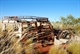 The old burnt out Landy