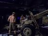 Model of anti aircraft gunners