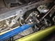 A homemade cam pulley holder! The old thermarest is protecting the radiator