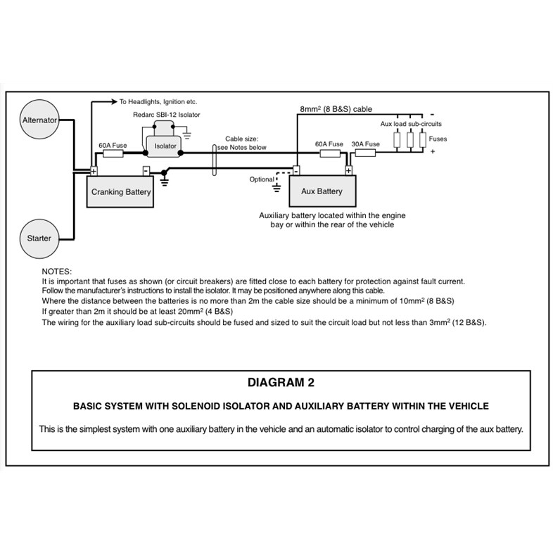 Auxiliary Battery System Wiring Diagrams. ExplorOz Blogs