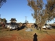The Warburton worksite.  Scotty jacking the trailer for the spring work.
