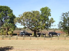 Lunch break at Beagle Bay