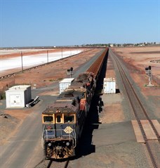 Ore Train at Port hedland