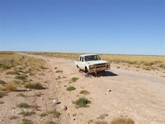 As good a place as any to park!