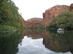 canoeing Boodjamulla - Lawn Hill N Pk Qld
