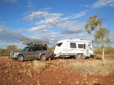 bush camp near Cloncurry 