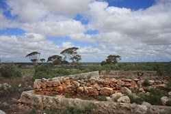 Stone tank ruins Madura WA