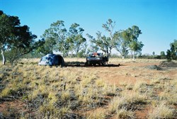 Bivouac north of Well 38