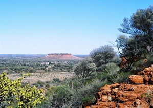 Mount Worsnop from the east