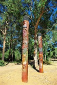 Nannup totem poles