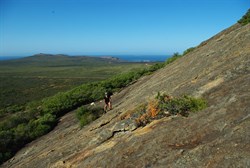 Me feeling insecure on Frenchman Peak
