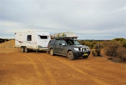 camping in the road base quarry