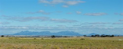 view from the free camp at Louis' lookout over the Stirlings