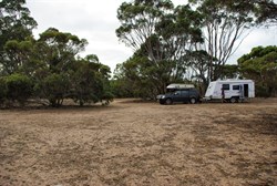 campsite at Mt trio Park - all by ourselves
