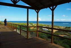 Coronation Beach from the lookout platform