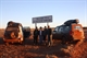 Johnno, Pete and the boys at the border