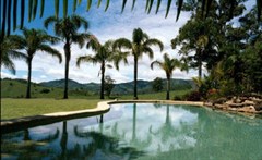 solar heated pool