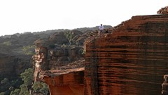 Standing at the edge
