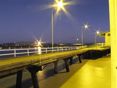  A sparkling evening view