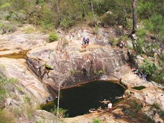 Mumbulla Creek Falls swimming hole