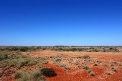 Scene near Rudall River crossing                                       
