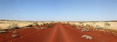 Panoramic view of Gary Junction Road