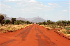 Gary Junction Road near Papunya