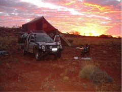 Campsite near Warburton