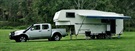 7.3m  Australian built Truelux 5th wheeler