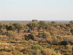 Camp in the Great Victorian Desert