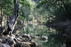 The end of Tunnel Creek beautiful