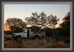 Camped on the Grt Central Road