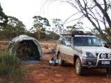 camped North East of Southern Cross