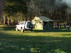 Camped up at Hedley