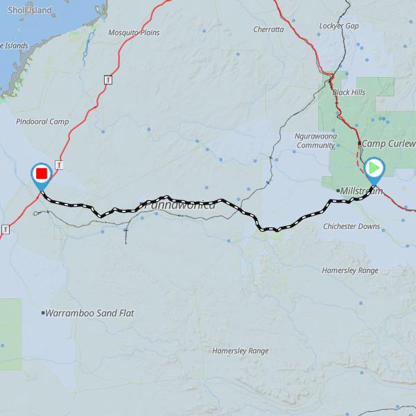 Millstream Pannawonica Road WA